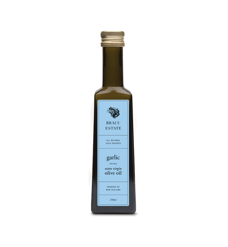 Bracu Estate Garlic Infused Olive Oil 250ml