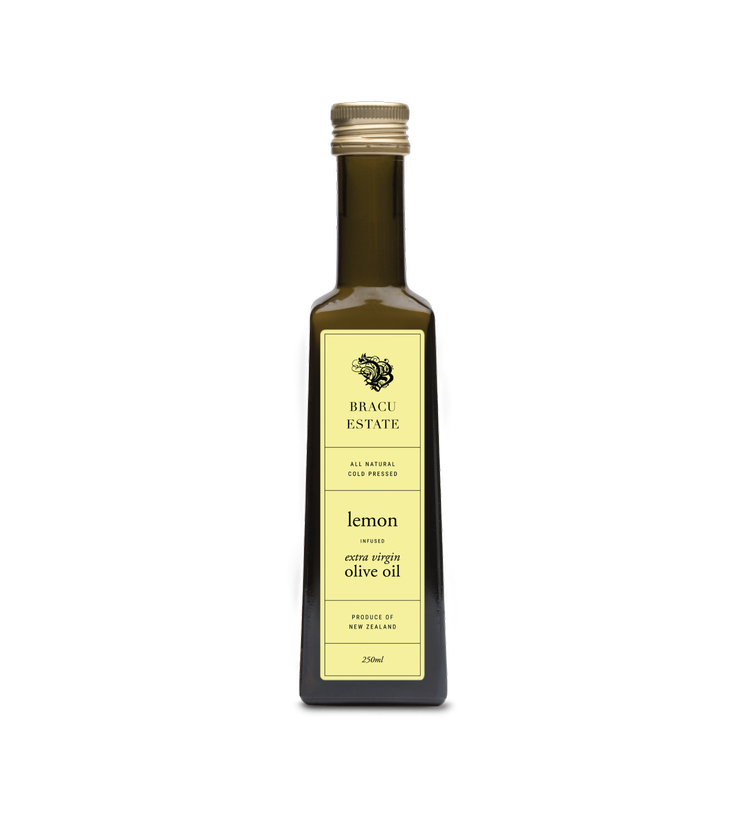 Bracu Estate Lemon Infused Olive Oil 250ml